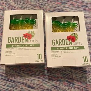 Pineapple string lights